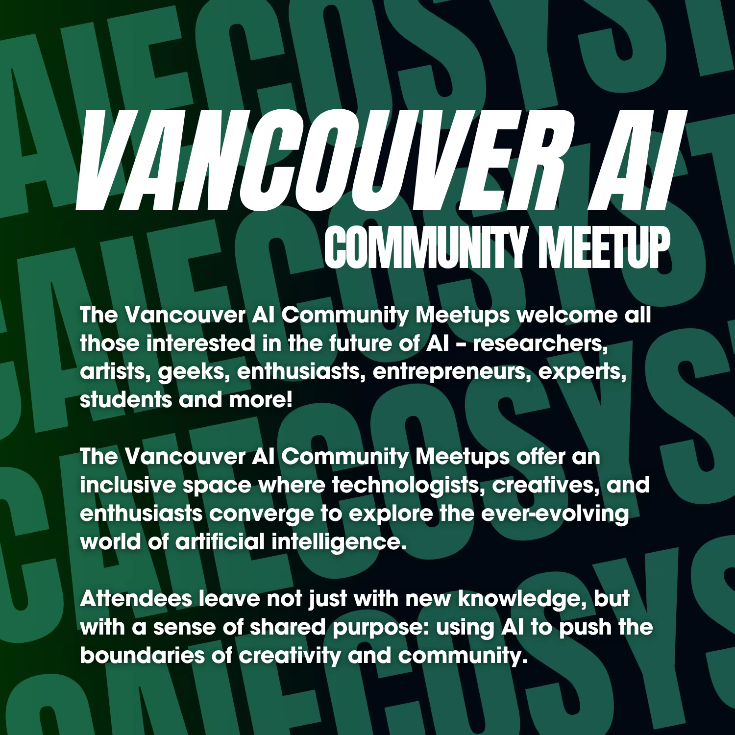 Vancouver AI 社区简介