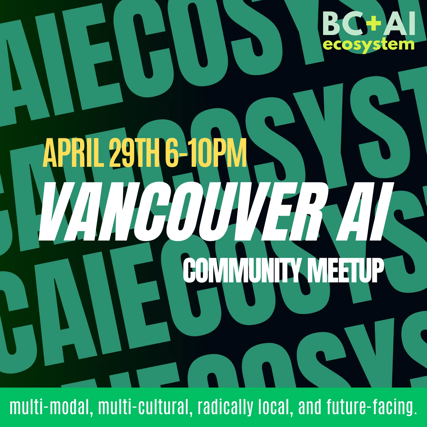 四月线下聚会公告