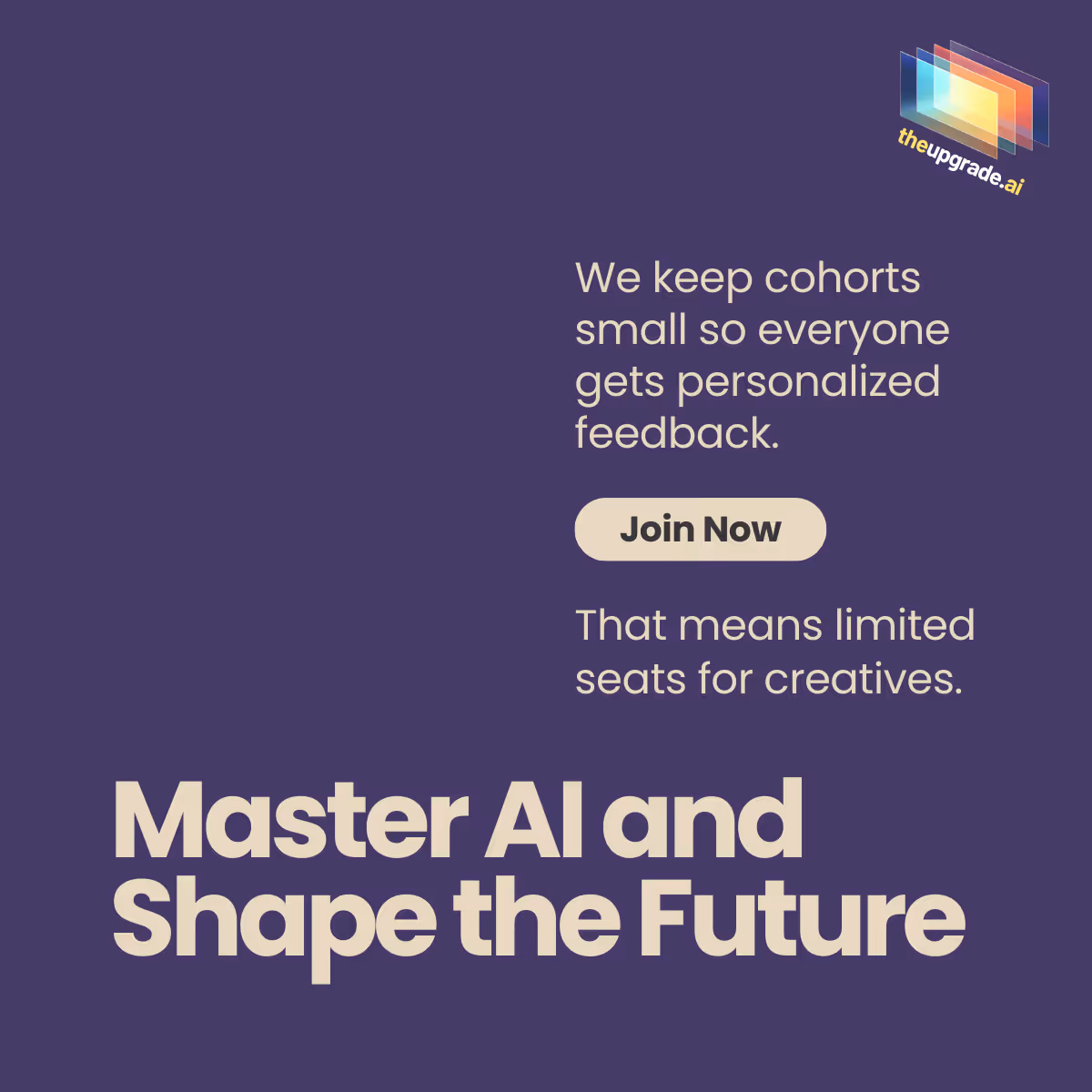 Master AI, Shape the Future